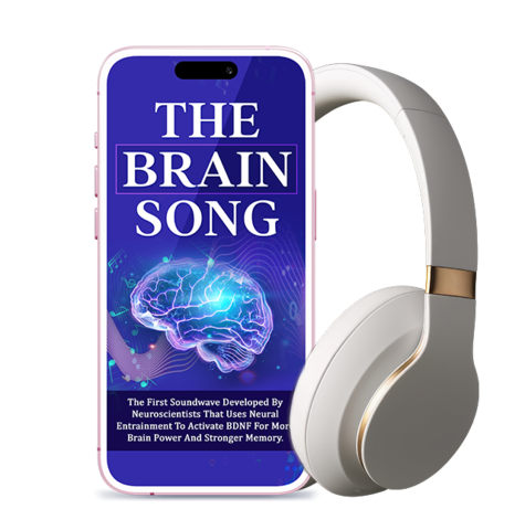 The Brain Song smartphone and headphones product image